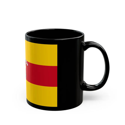 Flag of Pasaje Ecuador - Black Coffee Mug-Go Mug Yourself