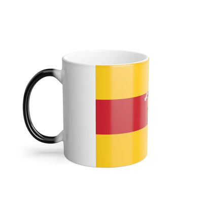 Flag of Pasaje Ecuador - Color Changing Coffee Mug-Go Mug Yourself