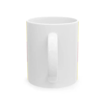 Flag of Pasaje Ecuador (Ecuador) White Coffee Mug - Go Mug Yourself