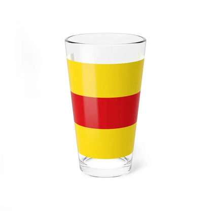 Flag of Pasaje (Ecuador) Pint Glass 16oz 16oz - Go Mug Yourself