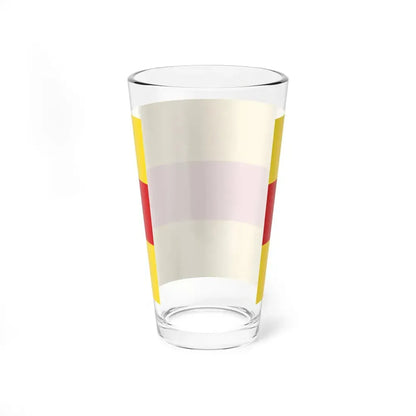 Flag of Pasaje (Ecuador) Pint Glass 16oz - Go Mug Yourself