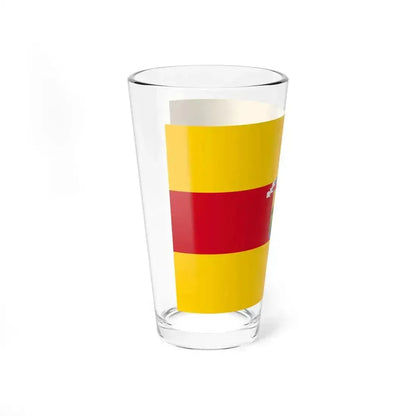 Flag of Pasaje Ecuador - Pint Glass 16oz - Go Mug Yourself