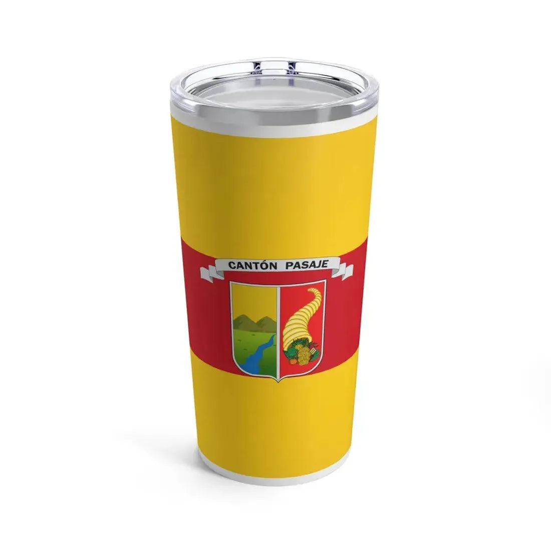Flag of Pasaje Ecuador - Tumbler 20oz 20oz - Go Mug Yourself