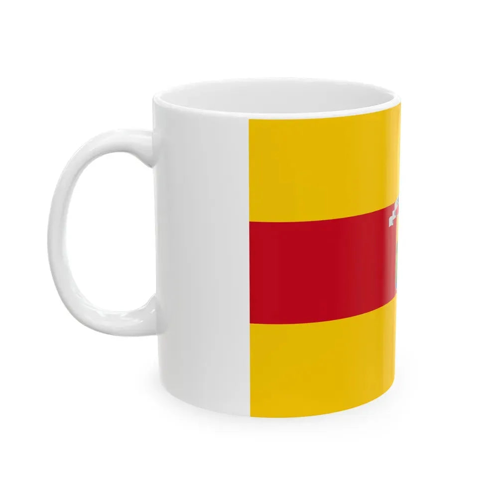 Flag of Pasaje Ecuador - White Coffee Mug - Go Mug Yourself