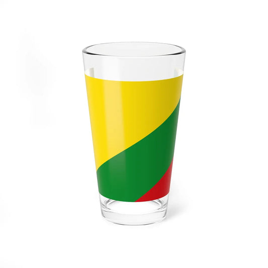 Flag of Pasco Department (Peru) Pint Glass 16oz 16oz - Go Mug Yourself
