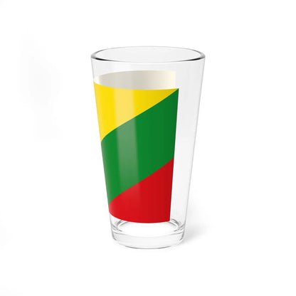 Flag of Pasco Department (Peru) Pint Glass 16oz - Go Mug Yourself