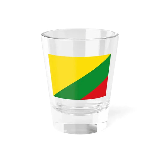 Flag of Pasco Department (Peru) Shot Glass 1.5oz 1.5oz - Go Mug Yourself