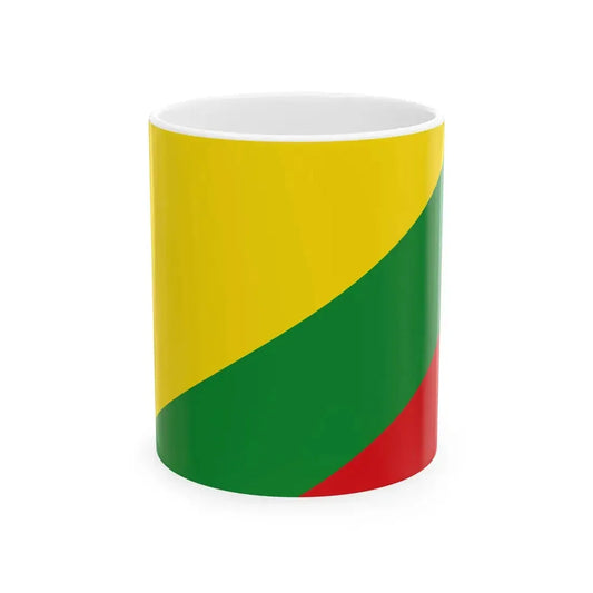 Flag of Pasco Department (Peru) White Coffee Mug 11oz - Go Mug Yourself