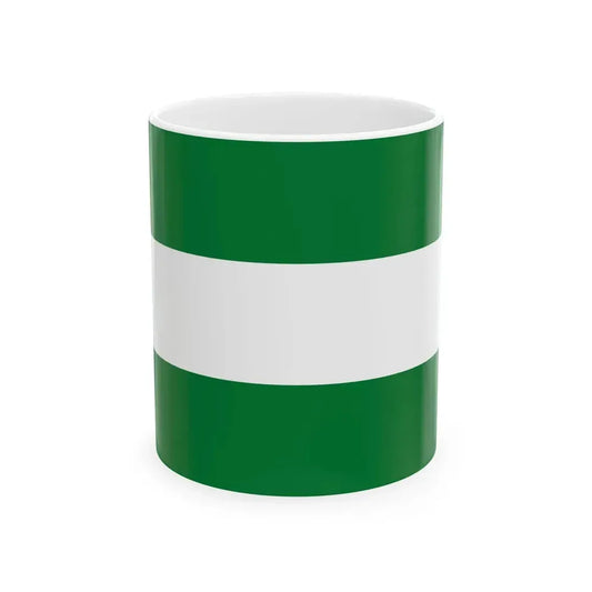 Flag of Pasorapa Bolivia (Bolivia) White Coffee Mug 11oz - Go Mug Yourself