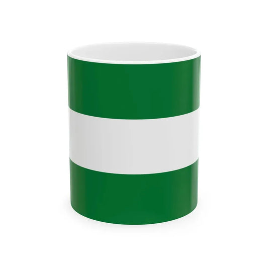 Flag of Pasorapa Bolivia (Bolivia) White Coffee Mug 11oz - Go Mug Yourself