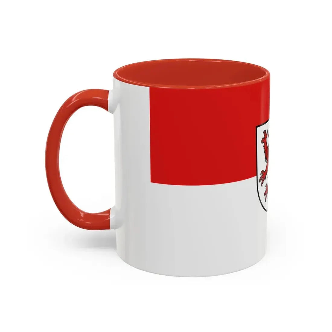Flag of Passau 2 Germany - Accent Coffee Mug - Go Mug Yourself