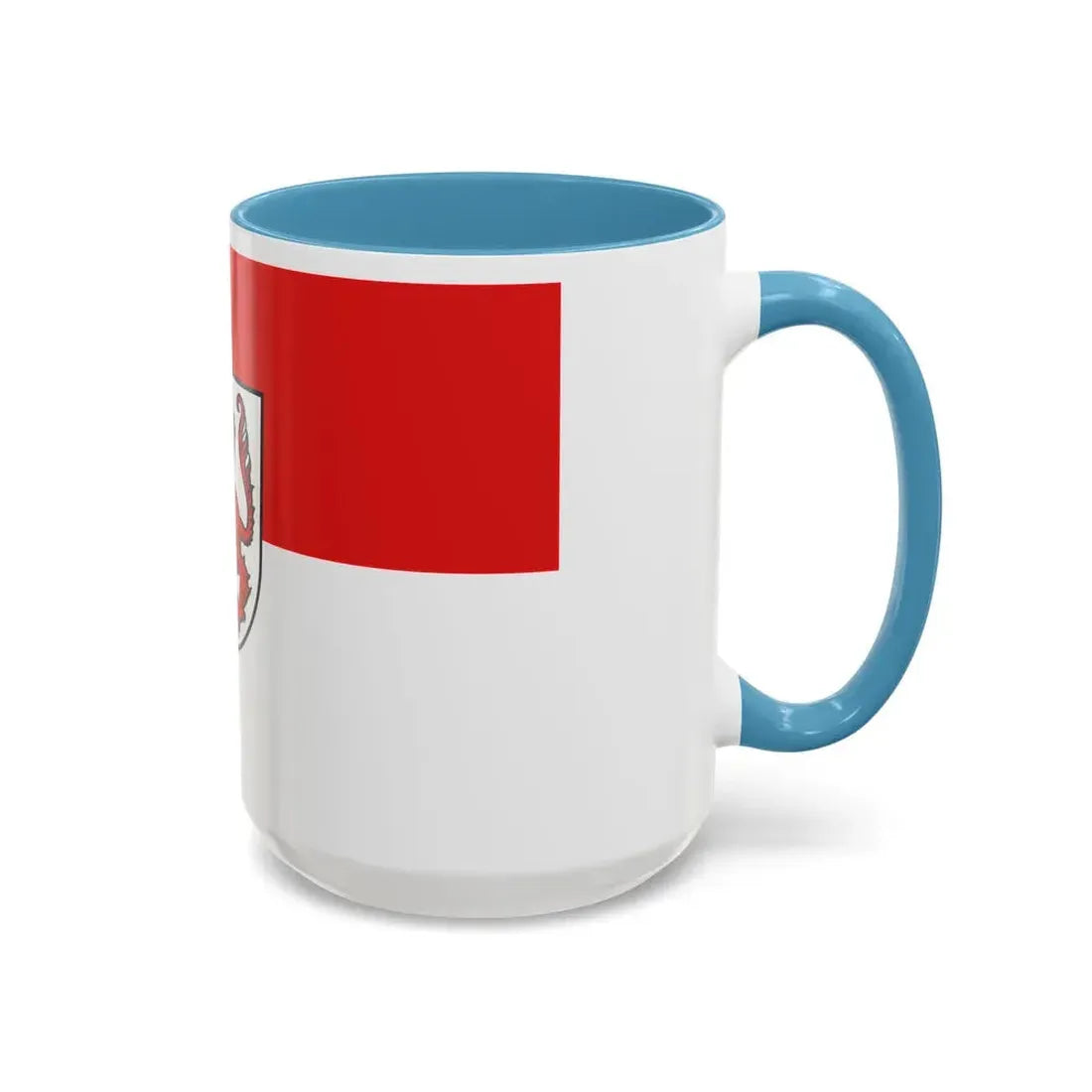Flag of Passau 2 Germany - Accent Coffee Mug - Go Mug Yourself