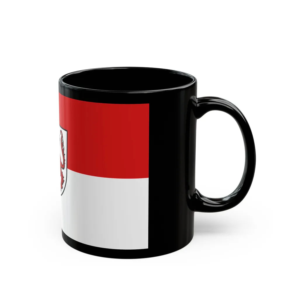 Flag of Passau 2 Germany - Black Coffee Mug-Go Mug Yourself