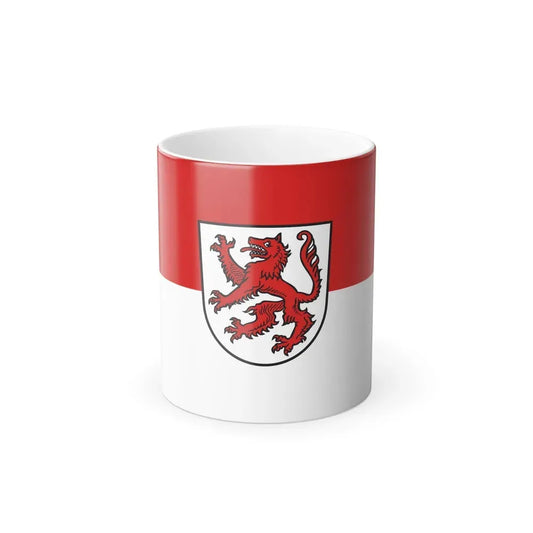 Flag of Passau 2 Germany - Color Changing Coffee Mug 11oz - Go Mug Yourself