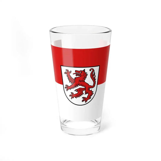 Flag of Passau 2 Germany - Pint Glass 16oz 16oz - Go Mug Yourself