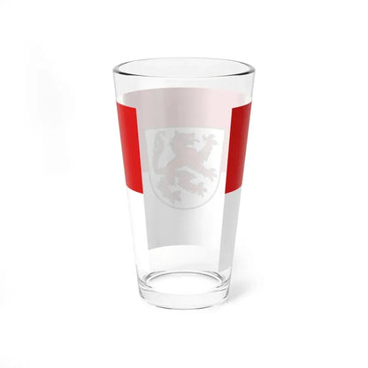 Flag of Passau 2 Germany - Pint Glass 16oz - Go Mug Yourself