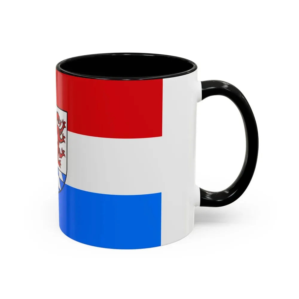 Flag of Passau Germany - Accent Coffee Mug - Go Mug Yourself