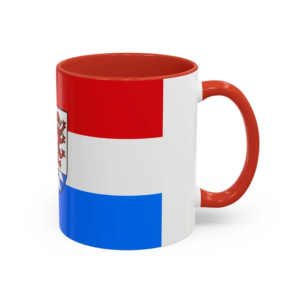 Flag of Passau Germany - Accent Coffee Mug - Go Mug Yourself