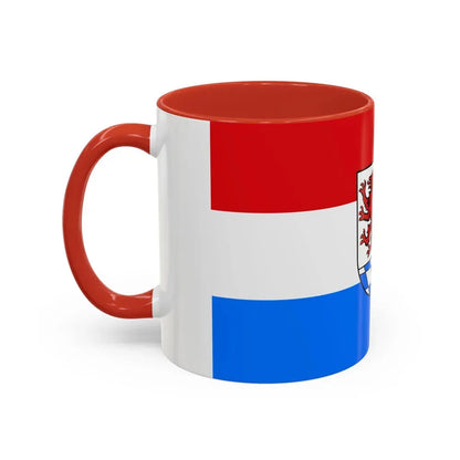 Flag of Passau Germany - Accent Coffee Mug - Go Mug Yourself