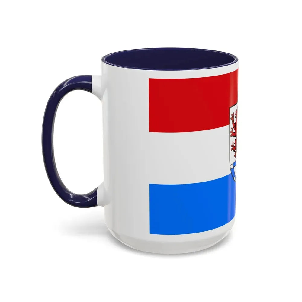 Flag of Passau Germany - Accent Coffee Mug - Go Mug Yourself
