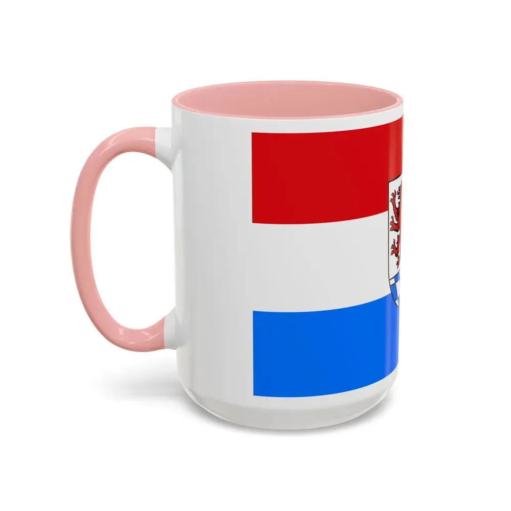 Flag of Passau Germany - Accent Coffee Mug - Go Mug Yourself