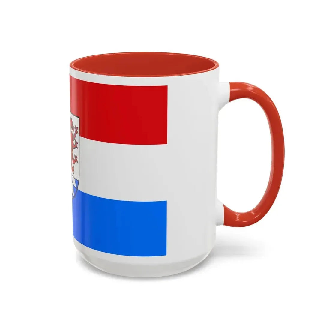 Flag of Passau Germany - Accent Coffee Mug - Go Mug Yourself