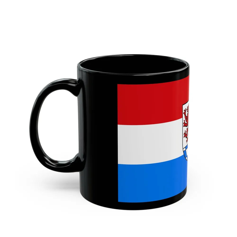 Flag of Passau Germany - Black Coffee Mug-Go Mug Yourself