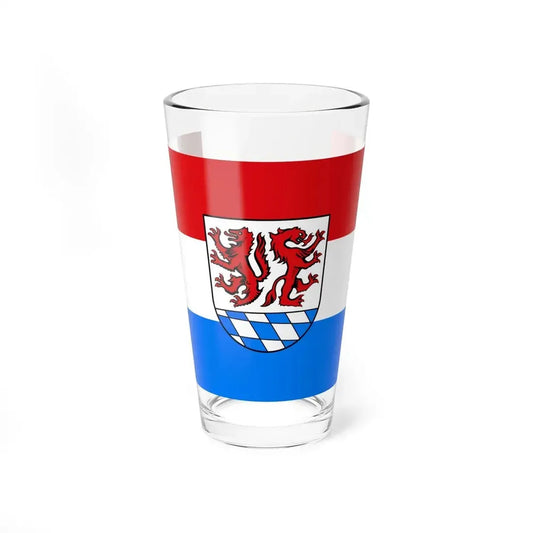 Flag of Passau Germany - Pint Glass 16oz 16oz - Go Mug Yourself