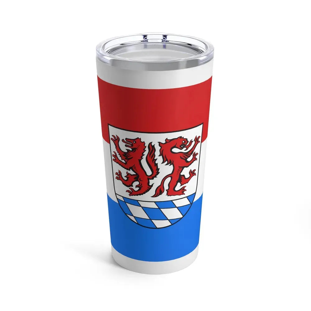 Flag of Passau Germany - Tumbler 20oz 20oz - Go Mug Yourself