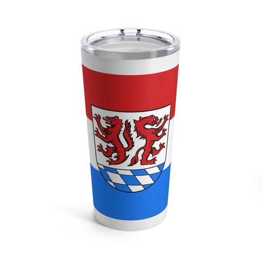 Flag of Passau Germany - Tumbler 20oz 20oz - Go Mug Yourself