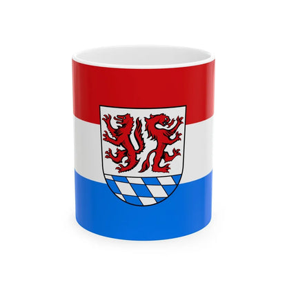 Flag of Passau Germany - White Coffee Mug-11oz-Go Mug Yourself