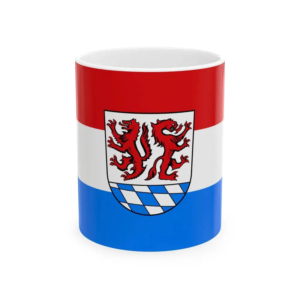 Flag of Passau Germany - White Coffee Mug 11oz - Go Mug Yourself
