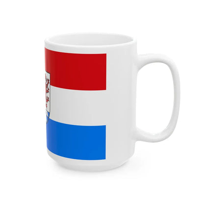 Flag of Passau Germany - White Coffee Mug-Go Mug Yourself