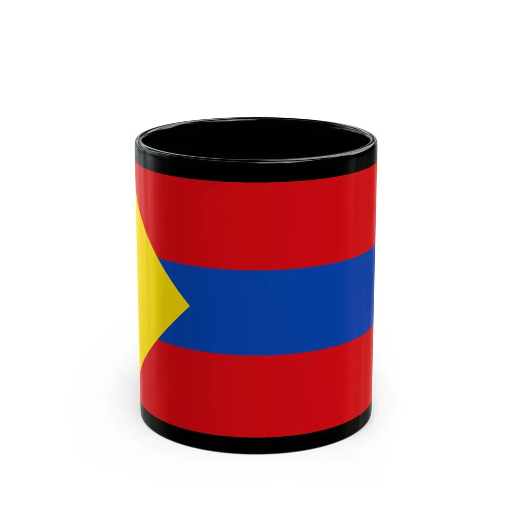 Flag of Pasto Colombia - Black Coffee Mug-11oz-Go Mug Yourself