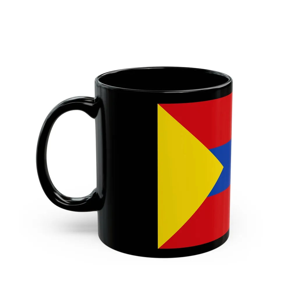 Flag of Pasto Colombia - Black Coffee Mug-Go Mug Yourself