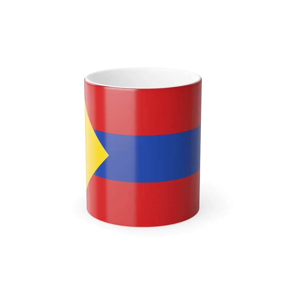 Flag of Pasto Colombia - Color Changing Coffee Mug-11oz-Go Mug Yourself