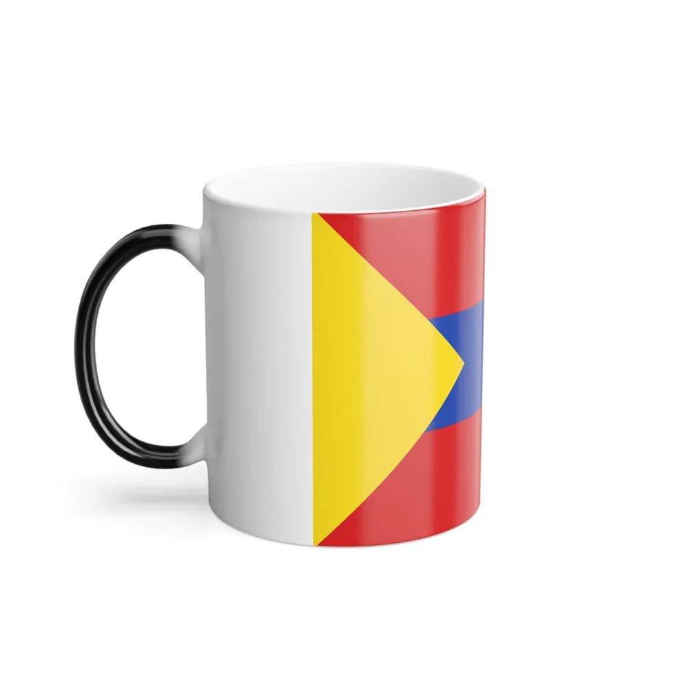 Flag of Pasto Colombia - Color Changing Coffee Mug-Go Mug Yourself