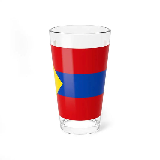 Flag of Pasto Colombia - Pint Glass 16oz 16oz - Go Mug Yourself