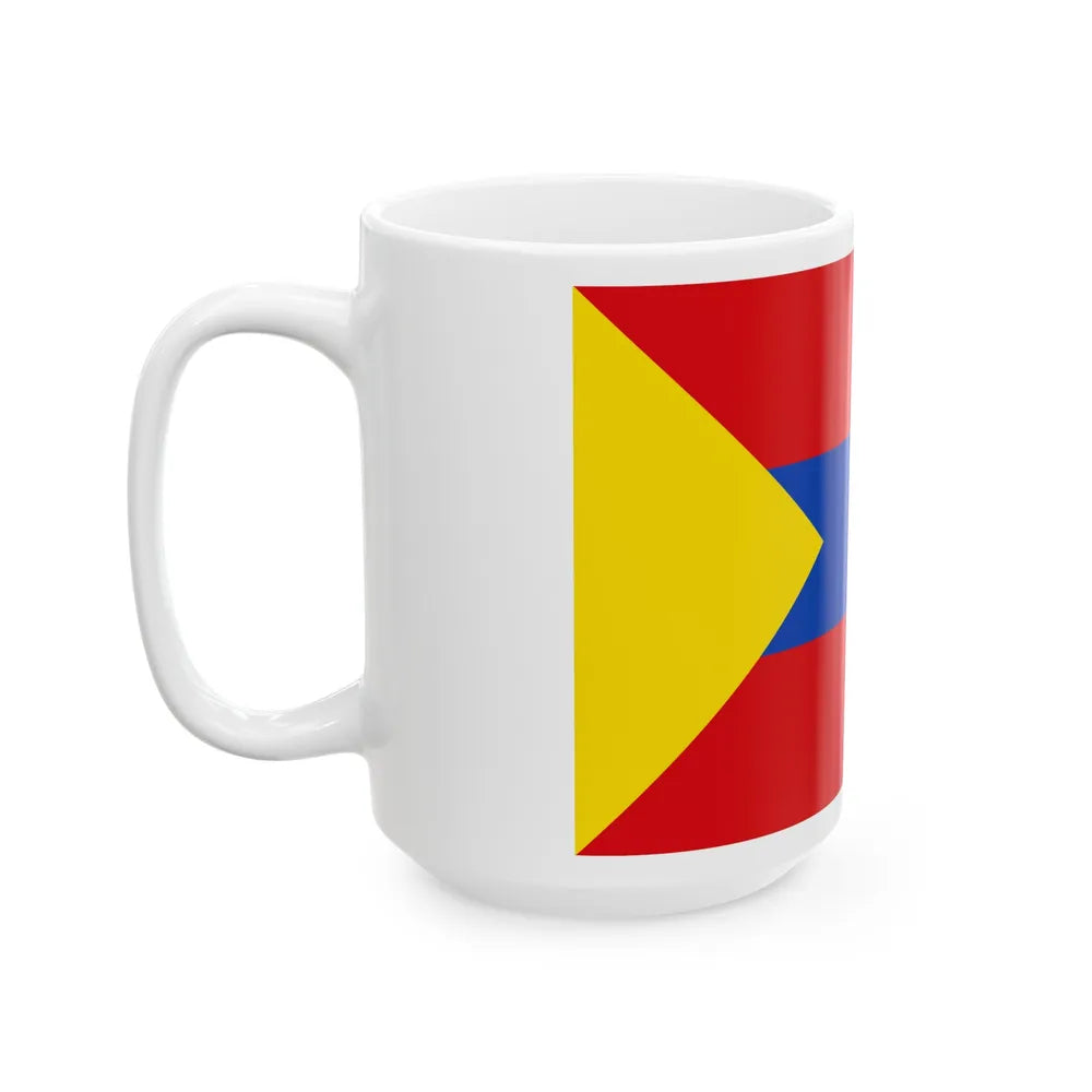 Flag of Pasto Colombia - White Coffee Mug-Go Mug Yourself