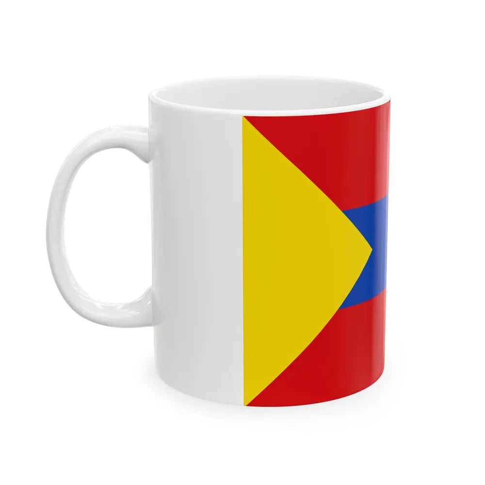 Flag of Pasto Colombia - White Coffee Mug-Go Mug Yourself