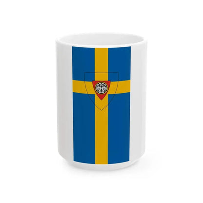 Flag of Pat Hungary (Hungary) White Coffee Mug 15oz - Go Mug Yourself