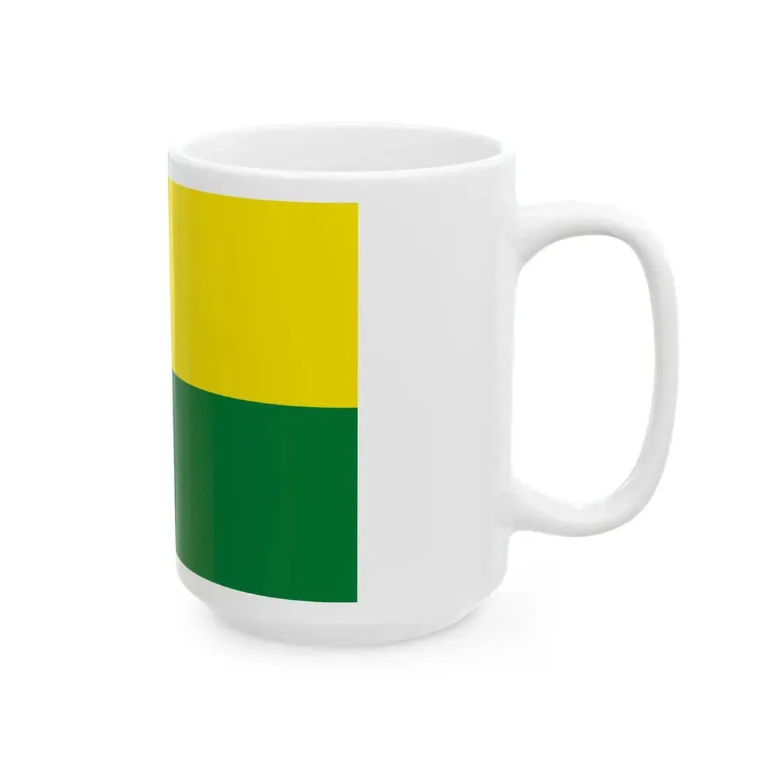 Flag of Patacamaya Bolivia (Bolivia) White Coffee Mug - Go Mug Yourself
