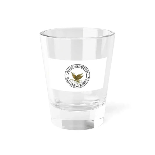 Flag of Pateros (Philippines) Shot Glass 1.5oz 1.5oz - Go Mug Yourself