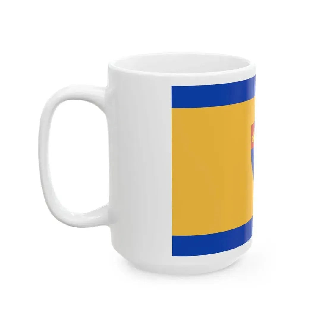 Flag of Patosfa (Hungary) White Coffee Mug - Go Mug Yourself