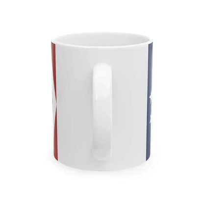 Flag of Patriot Front (United States) White Coffee Mug - Go Mug Yourself