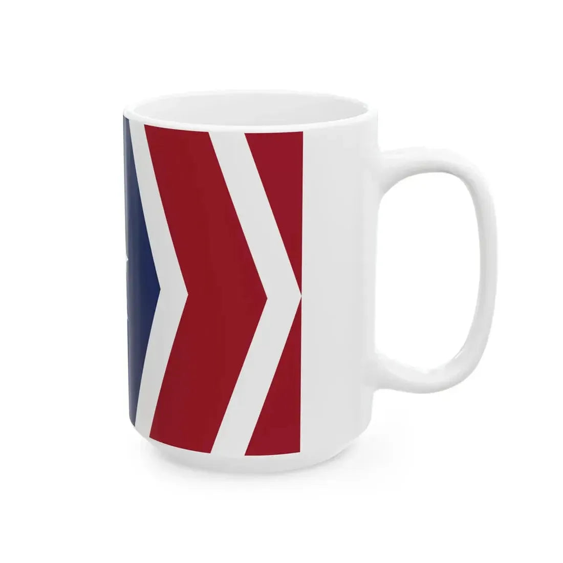 Flag of Patriot Front (United States) White Coffee Mug - Go Mug Yourself