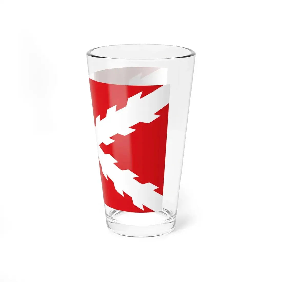 Flag of Patriotic Army of Ecuador 1809 (Ecuador) Pint Glass 16oz - Go Mug Yourself