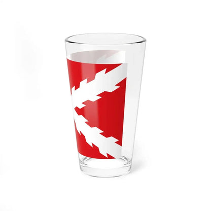 Flag of Patriotic Army of Ecuador 1809 (Ecuador) Pint Glass 16oz - Go Mug Yourself