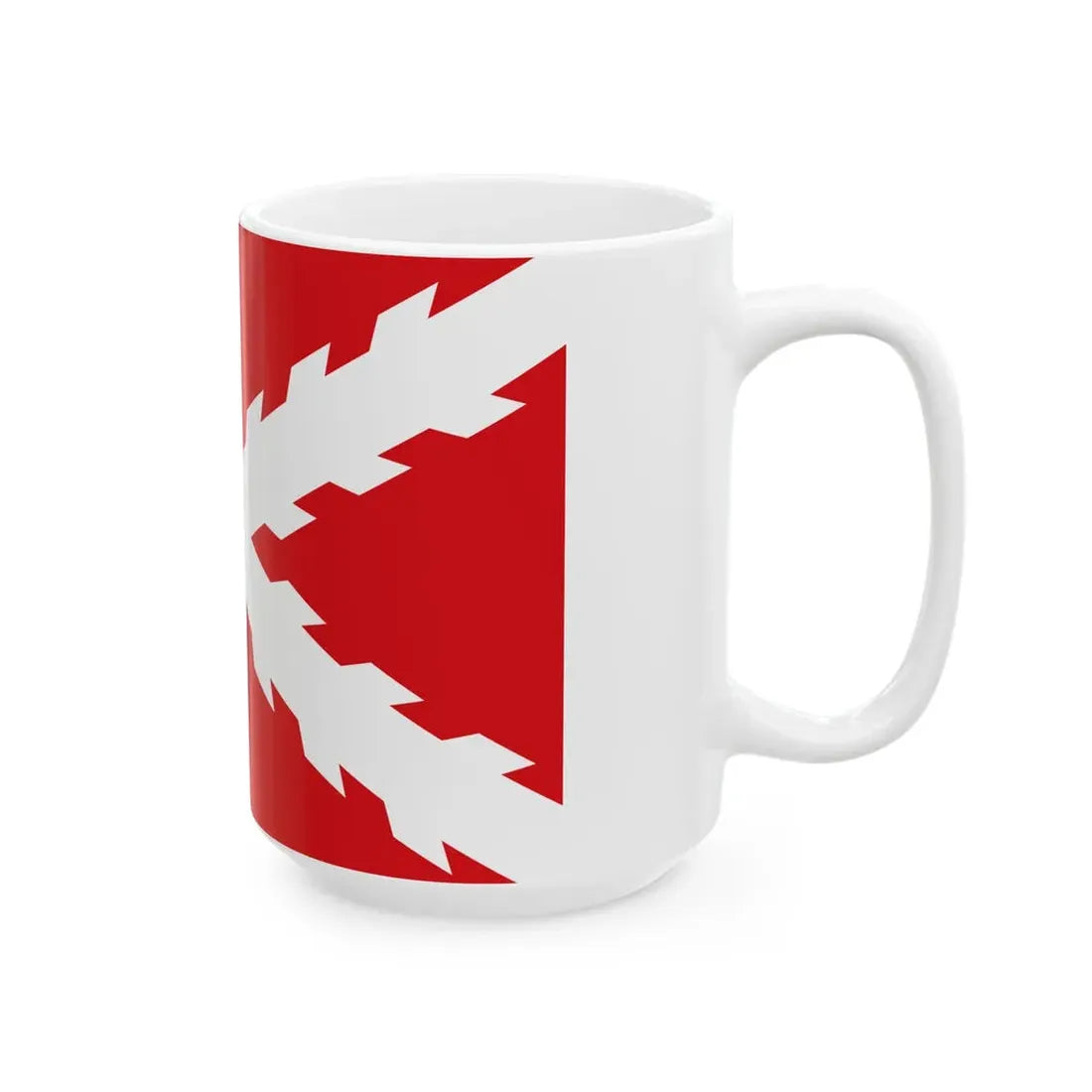 Flag of Patriotic Army of Ecuador 1809 (Ecuador) White Coffee Mug - Go Mug Yourself