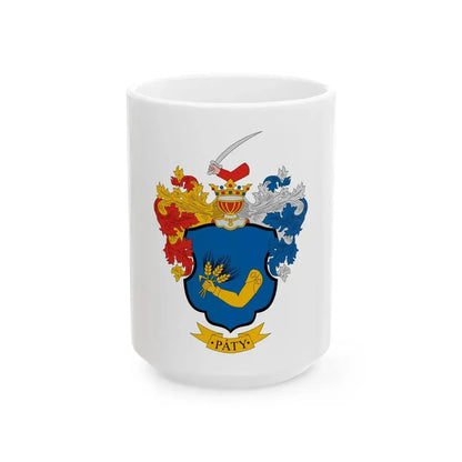Flag of Paty (Hungary) White Coffee Mug 15oz - Go Mug Yourself
